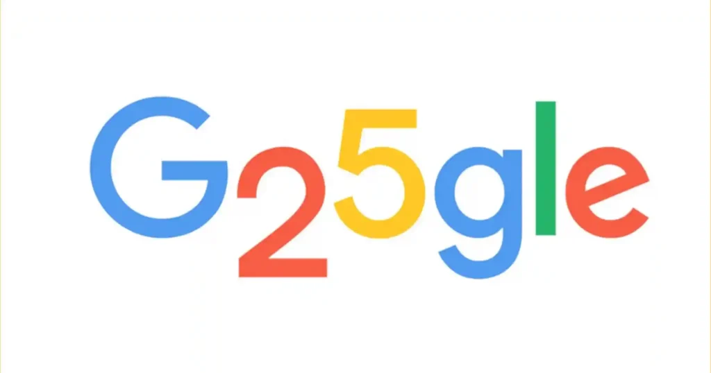 Google 25th Birthday